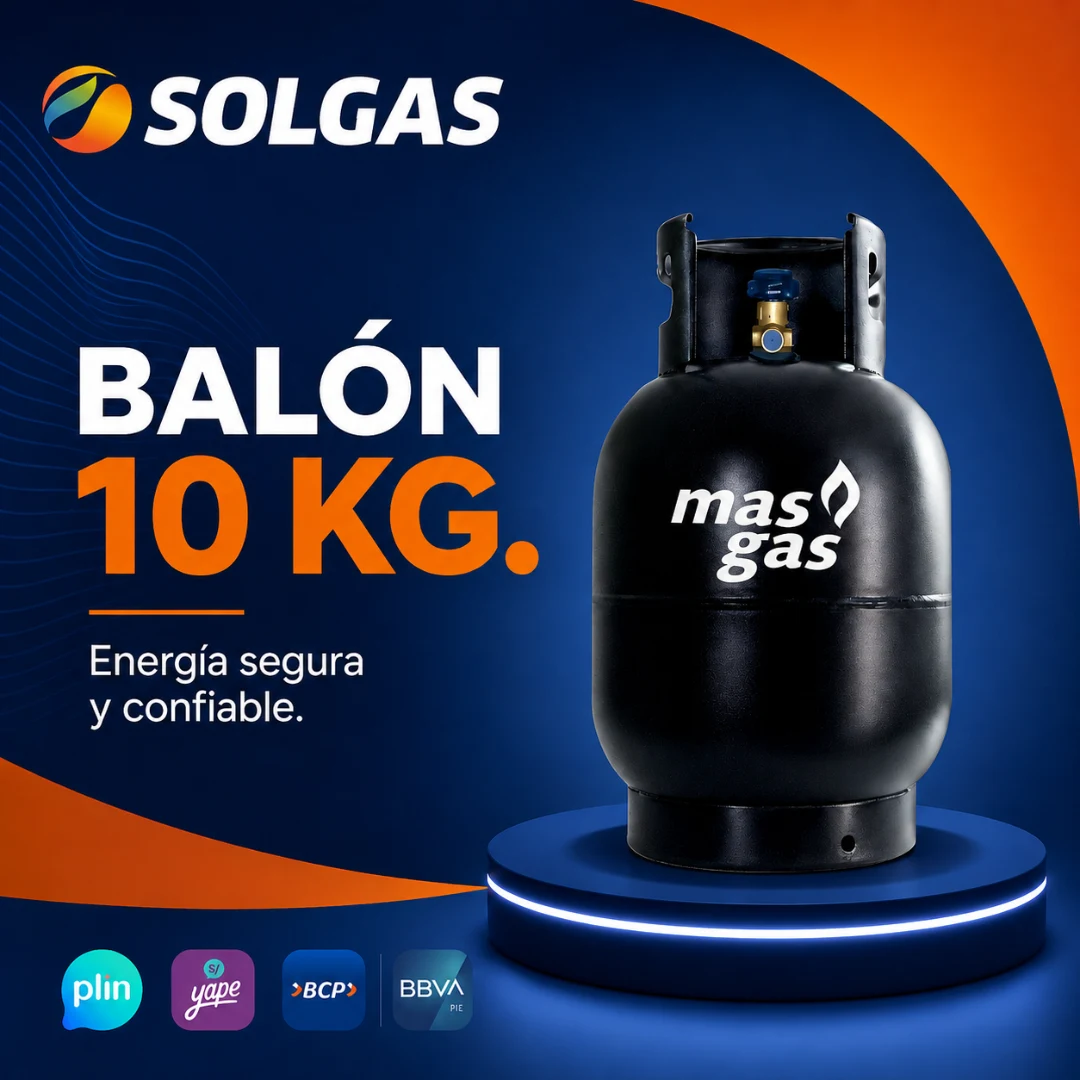 Balón + Más Gas 10 kg