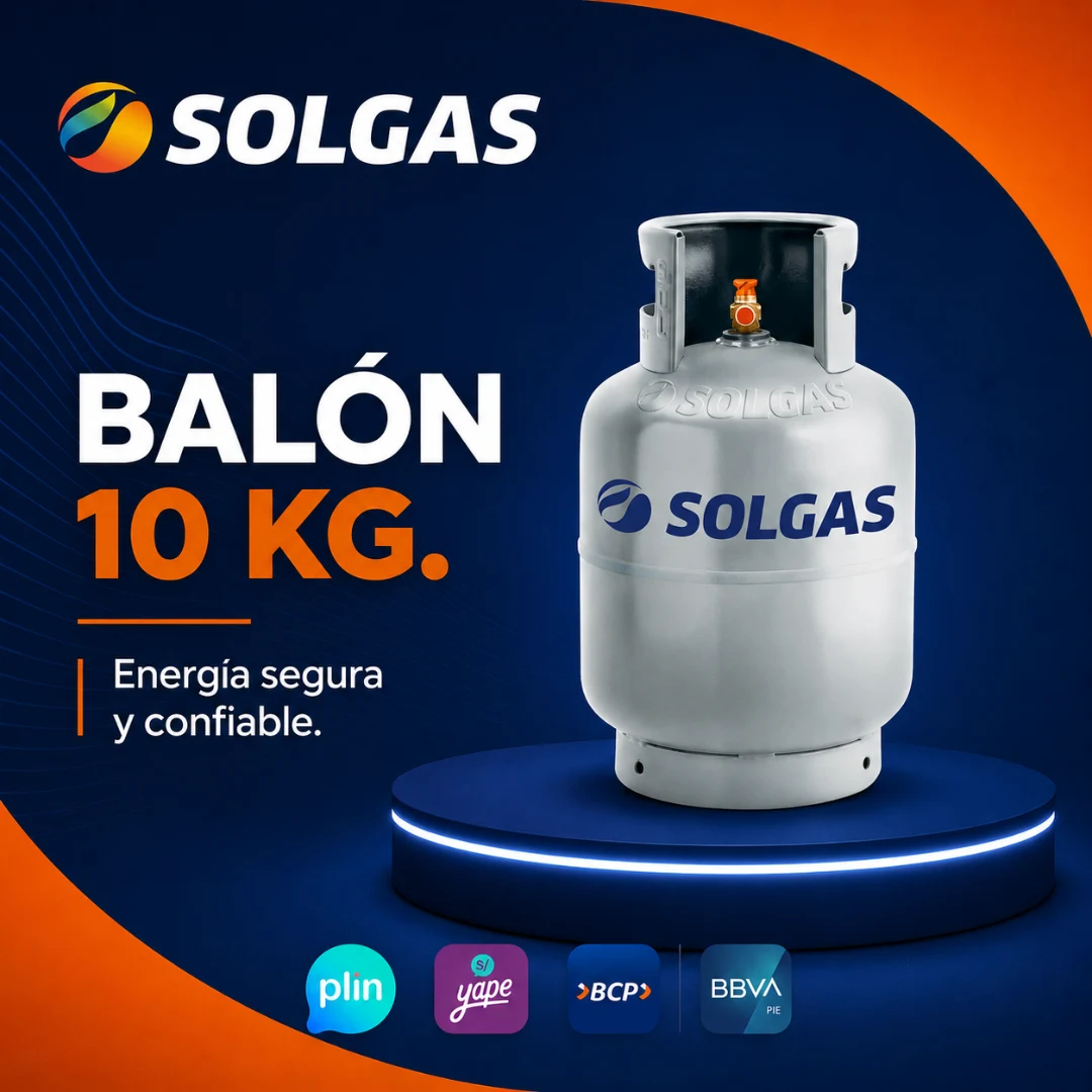 Balón Solgas 10 kg